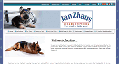 Desktop Screenshot of janzhaus.com